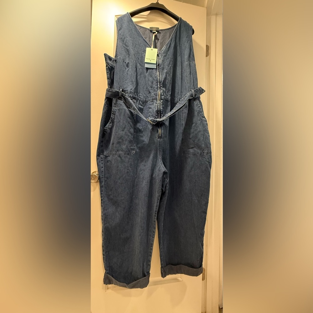 NWT 20W/22W Rachel Comey x Target Denim Jumpsuit